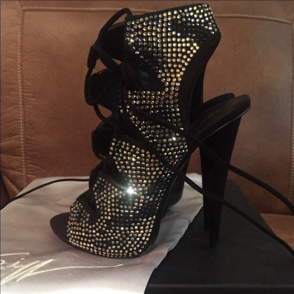 Giuseppe Zanotti Lace Heels - Picture 3 of 9